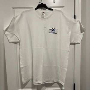 Mens Fruit of the Loom Celebrity Cruises Casino Jackpot Winner White T-shirt XL
